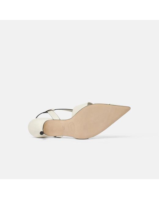 Scarosso White High Heel Sandals