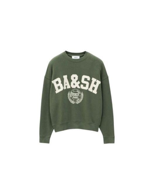 Ba&sh Green Benjamin Sweatshirt