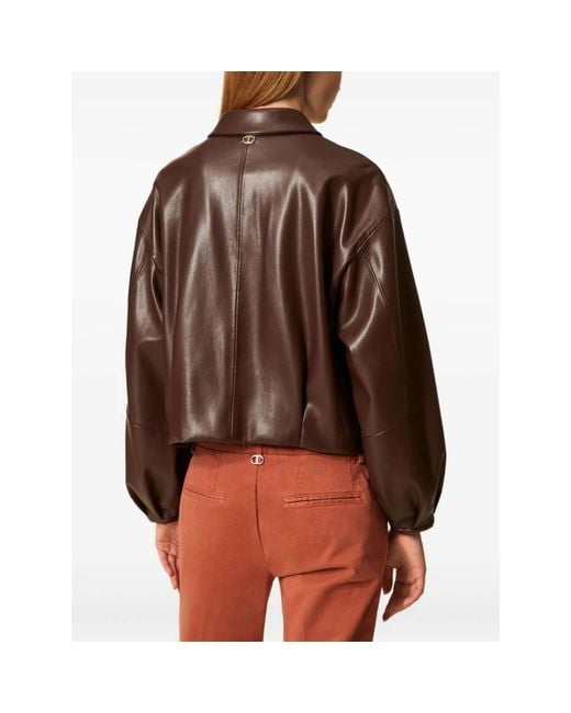 Twinset Brown Light Jackets