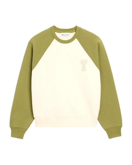 AMI Green Sweatshirts for men