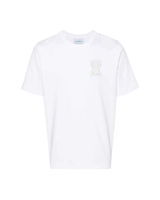 T-Shirts Casablanca de hombre de color White