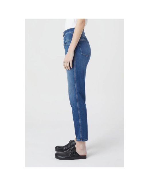 Closed Blue Straight Jeans