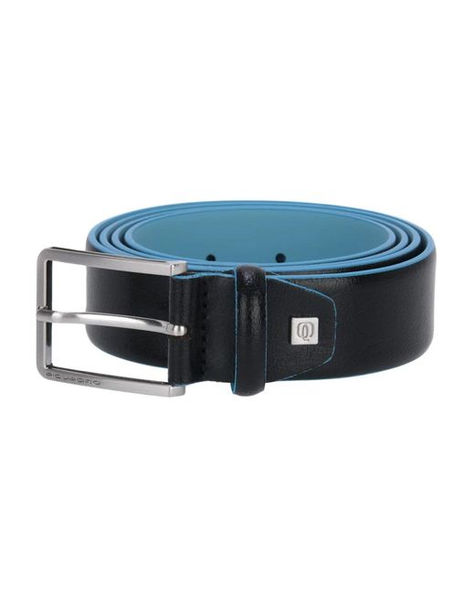 Piquadro Blue Belts for men