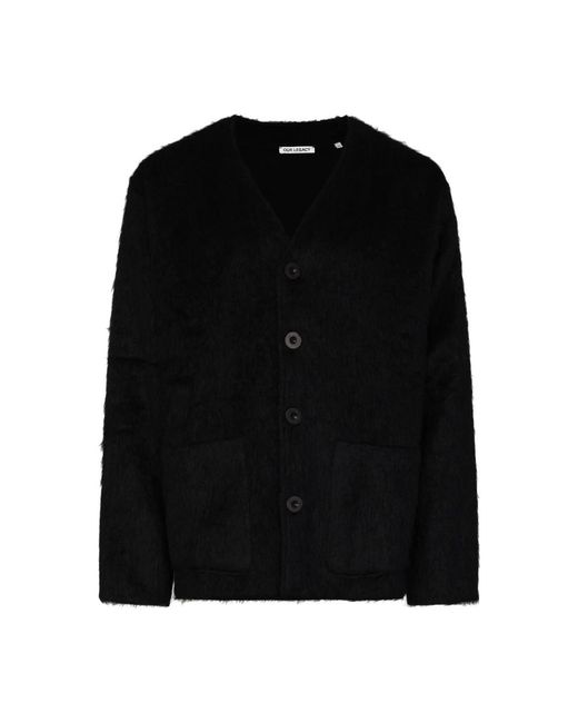 Our Legacy Mohair Vest in het Black voor heren