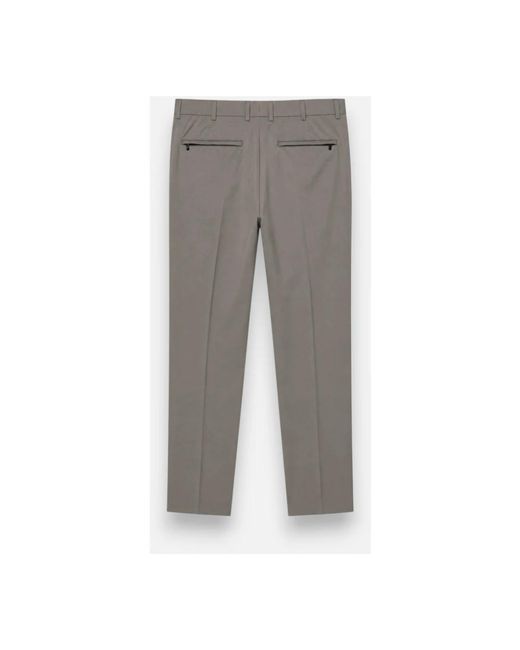 PT Torino Gray Suit Trousers for men