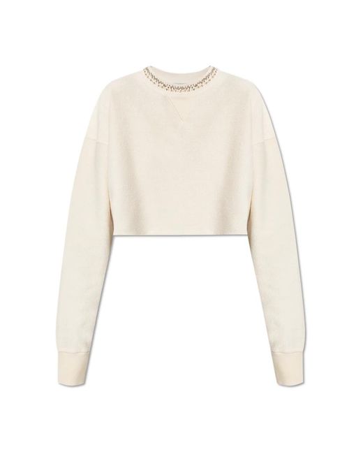Golden Goose Deluxe Brand White Sweatshirts