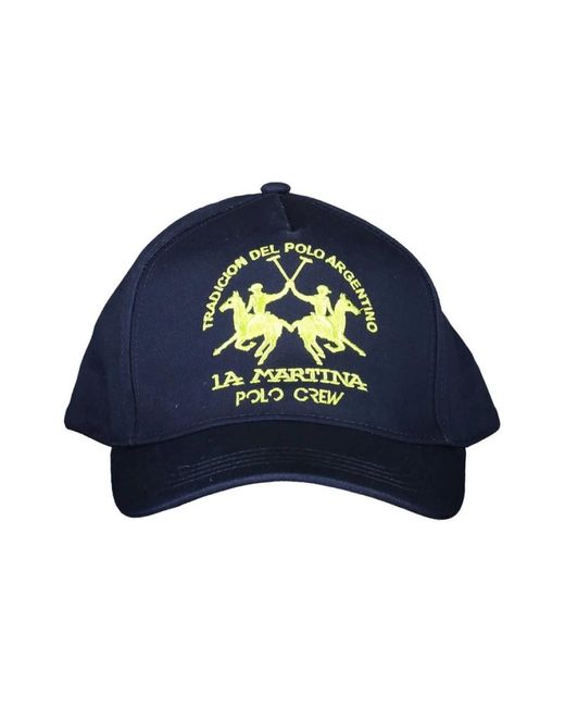 La Martina Blue Hats & Caps for men