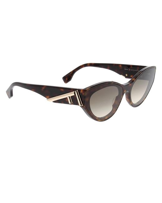 Fendi Sunglasses in het Brown