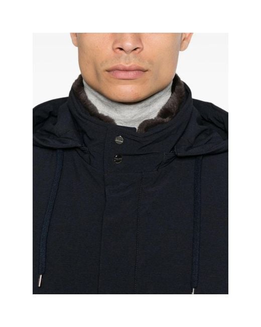 Parkas Herno de hombre de color Blue