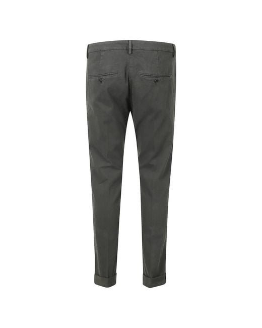 Dondup Gray Chinos for men