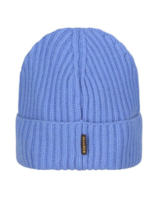 Beanies Moorer de hombre de color Blue