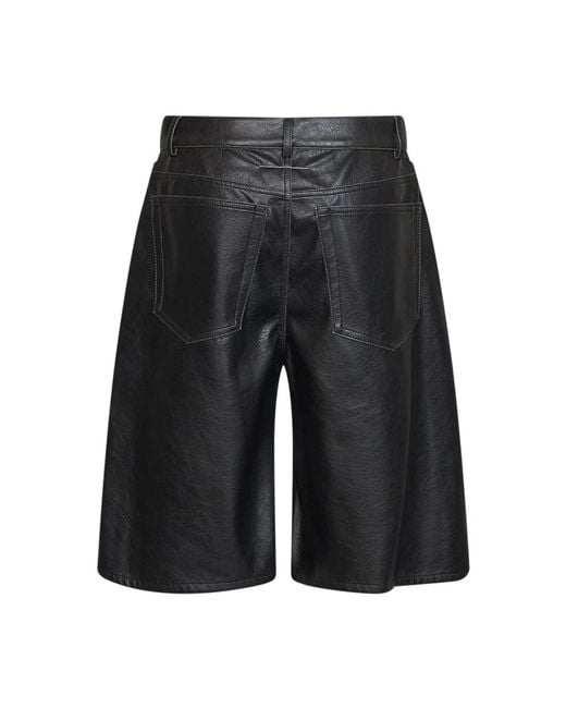 MM6 by Maison Margiela Black Casual Shorts