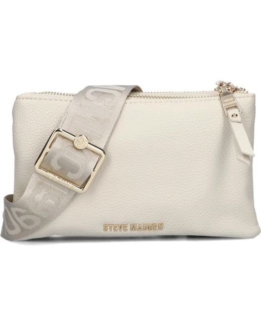 Steve Madden Cross Body Bags in het Natural