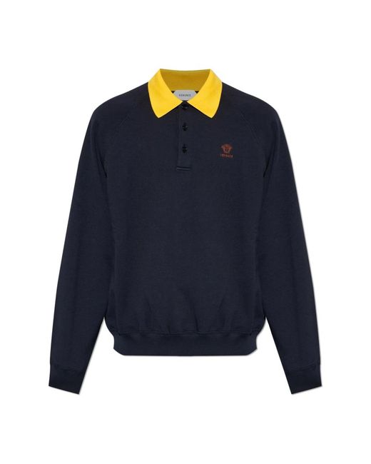 Polo Shirts Versace pour homme en coloris Blue