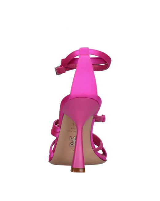 Sergio Levantesi Pink High Heel Sandals