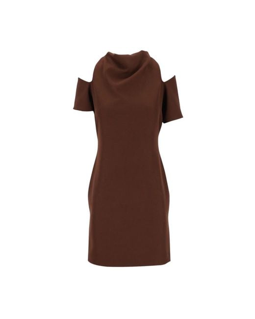 FEDERICA TOSI Brown Short Dresses