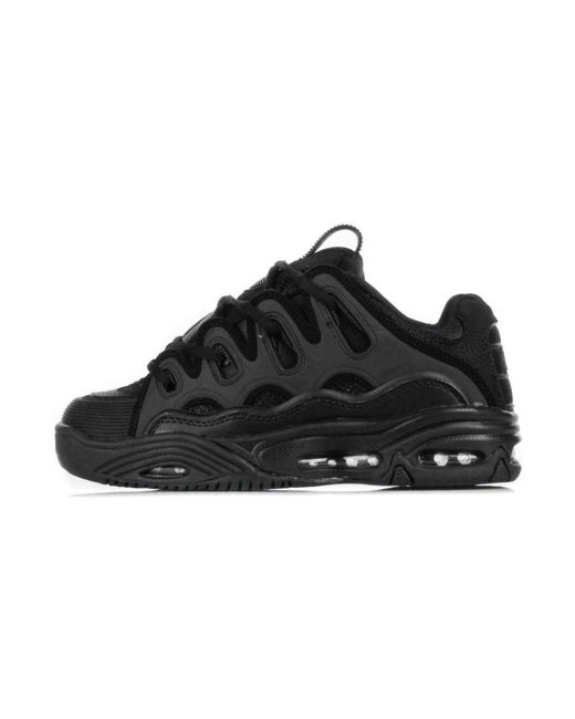 Osiris Schoenen ,Zwart ,Skate Schoenen Zwart Street Style in het Black voor heren