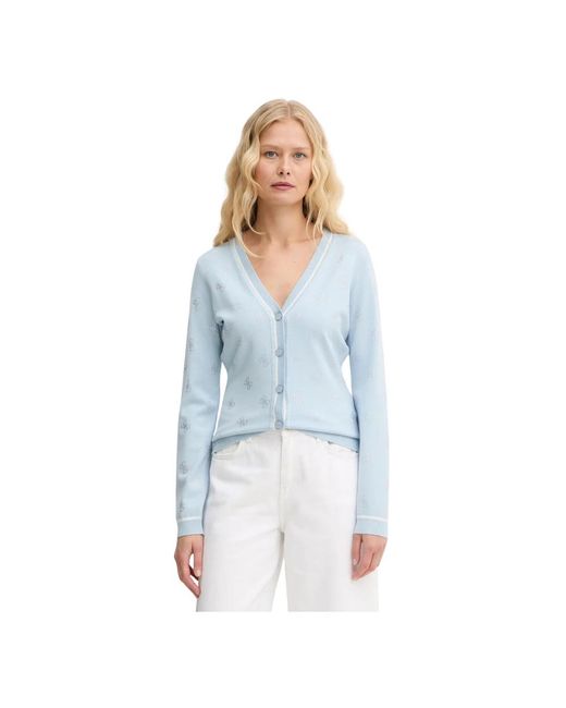 Cardigans Guess en coloris Blue