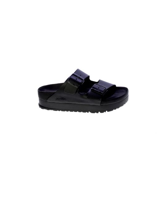 Birkenstock Black Sliders