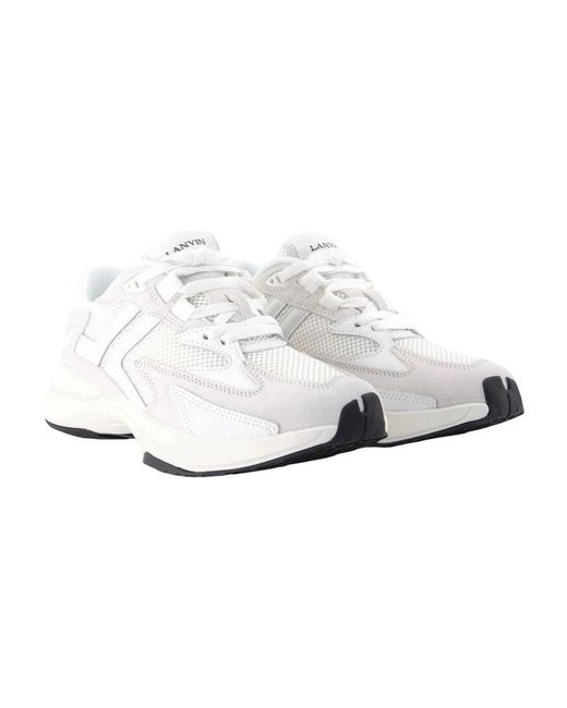 Lanvin White Jla Sneakers