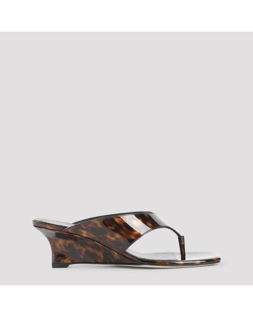 Stuart Weitzman Brown Wedges