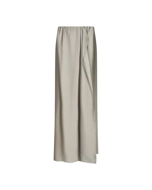 Giorgio Armani Gray Maxi Skirts