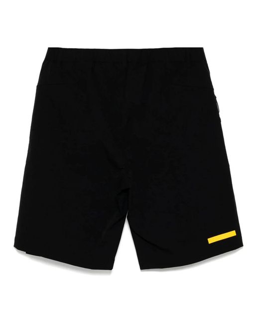 Aspesi Korte Broeken ,Zwart ,Geverfde Korte Broek in het Black voor heren
