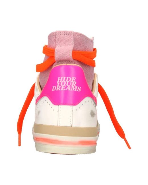 HIDNANDER Pink Sneakers Multicolour