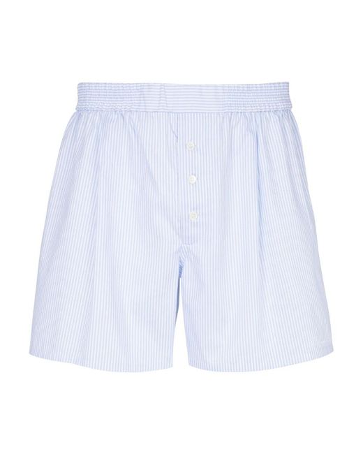 Balmain Signature Boxershorts in Blue für Herren