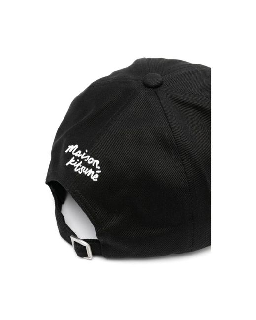 Maison Kitsuné Black Caps for men