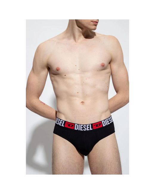 DIESEL Black Bottoms for men