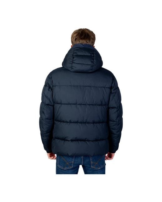 Boss Blue Winter Jackets for men