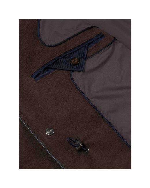 Herno Brown Light Jackets for men