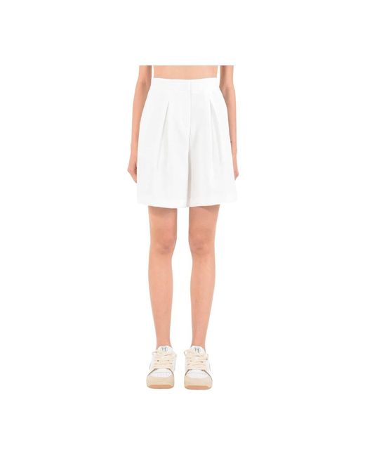 hinnominate White Casual Shorts