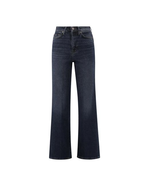 7 For All Mankind Wide Jeans in het Blue