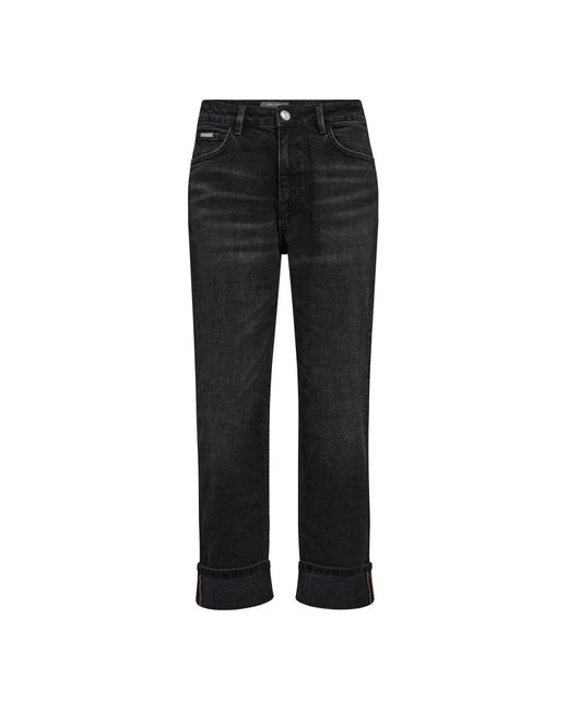 Mos Mosh Black Straight Fit Jeans
