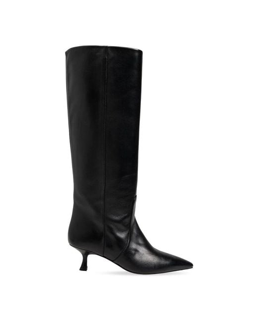 Heeled Boots Stuart Weitzman en coloris Black