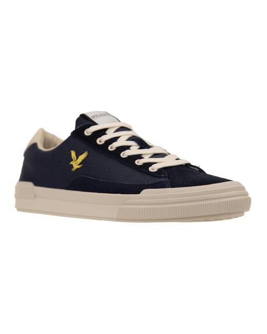 Lyle & Scott Blue Sneakers for men