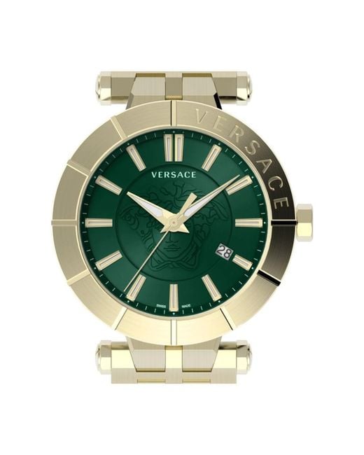 Versace Metallic Watches for men