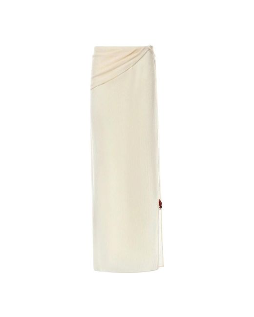Magda Butrym Natural Maxi Skirts