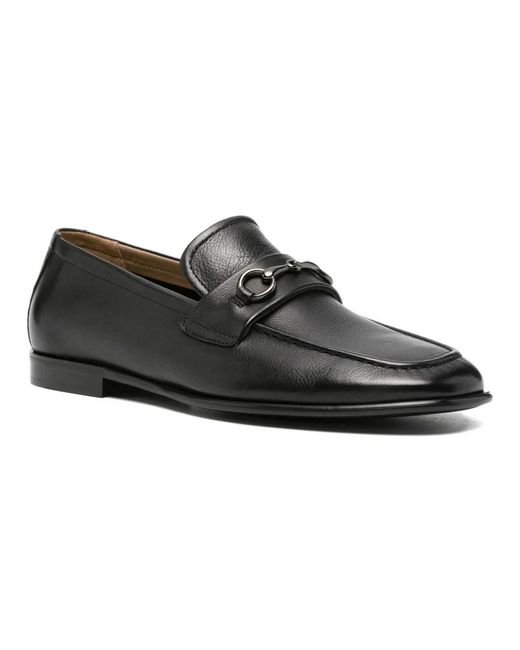 ADRIANNA FERETTI Black Loafers