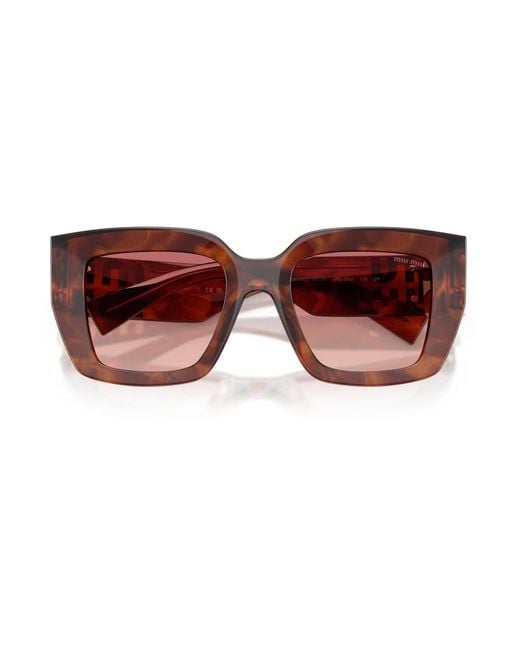 Miu Miu Brown Sunglasses