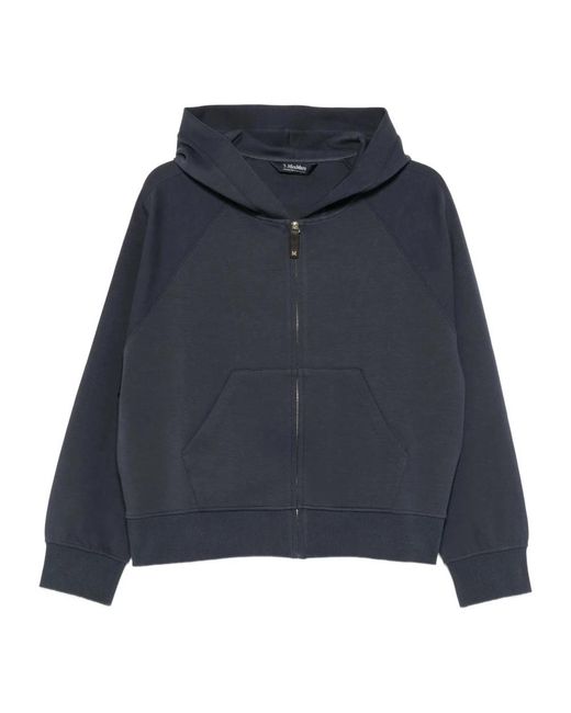 Max Mara Blue Zip-Throughs