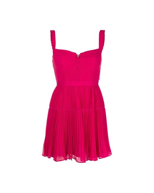 Short dresses Self-Portrait de color Pink