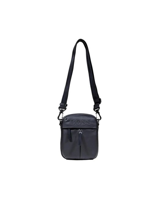 Messenger Bags di HUGO in Black da Uomo