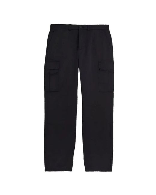 Lyle & Scott Blue Straight Trousers for men