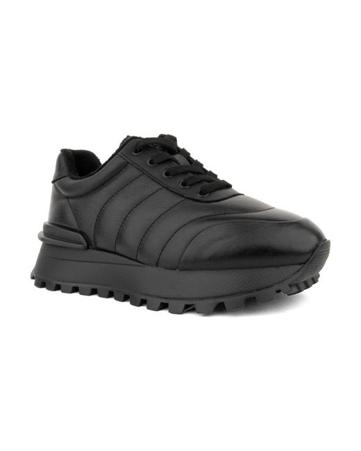 Linda Baumann Black Sneakers