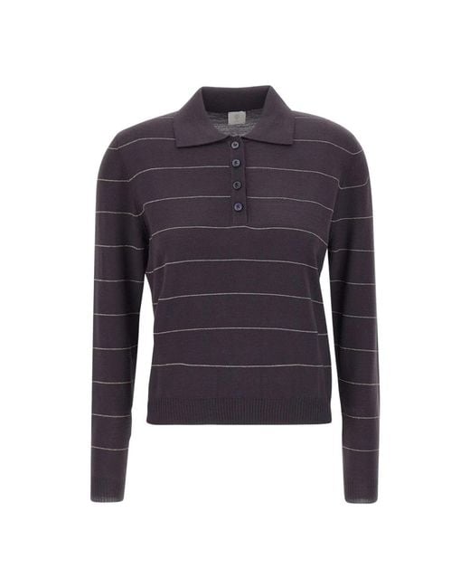 Eleventy Blue Polo Shirts