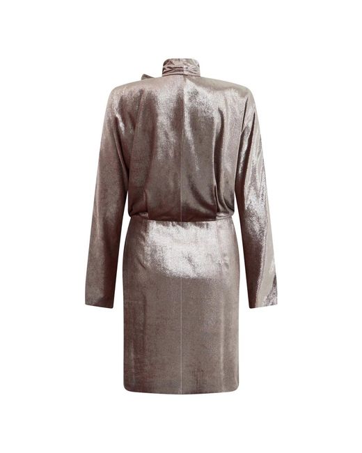 Alberta Ferretti Brown Party Dresses