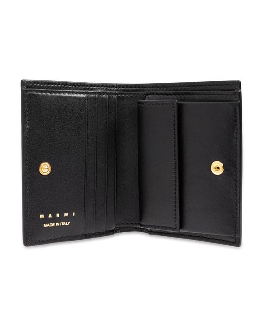 Marni Black Wallets &Amp; Cardholders